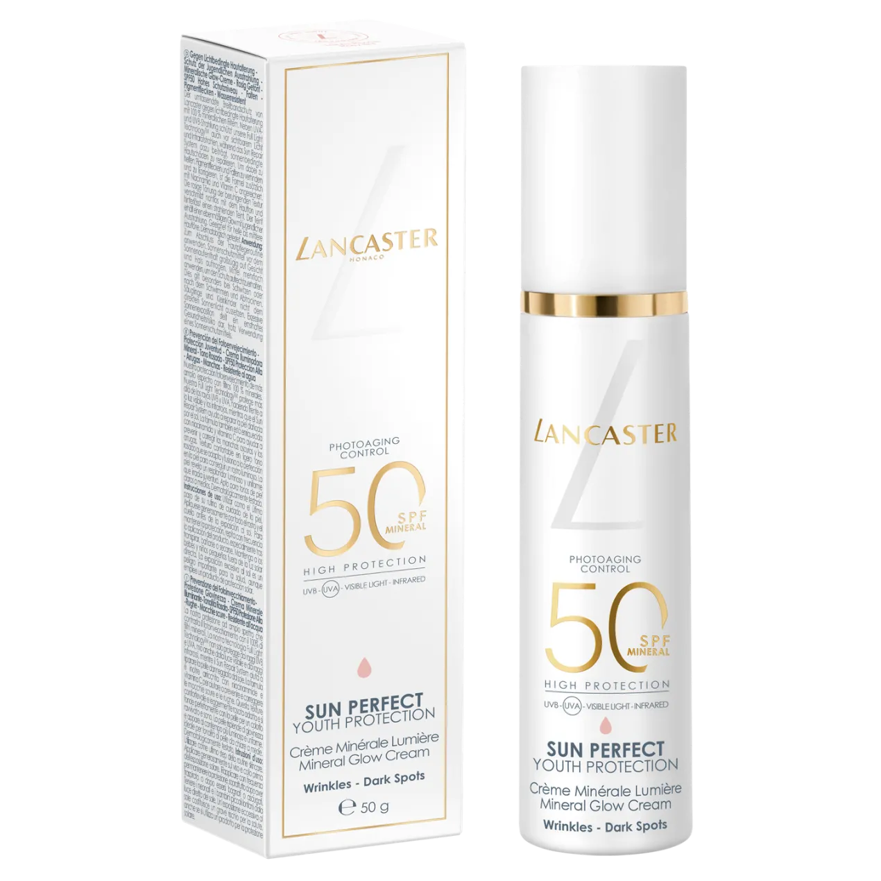 Sun Perfect Crema Mineral Iluminadora SPF50