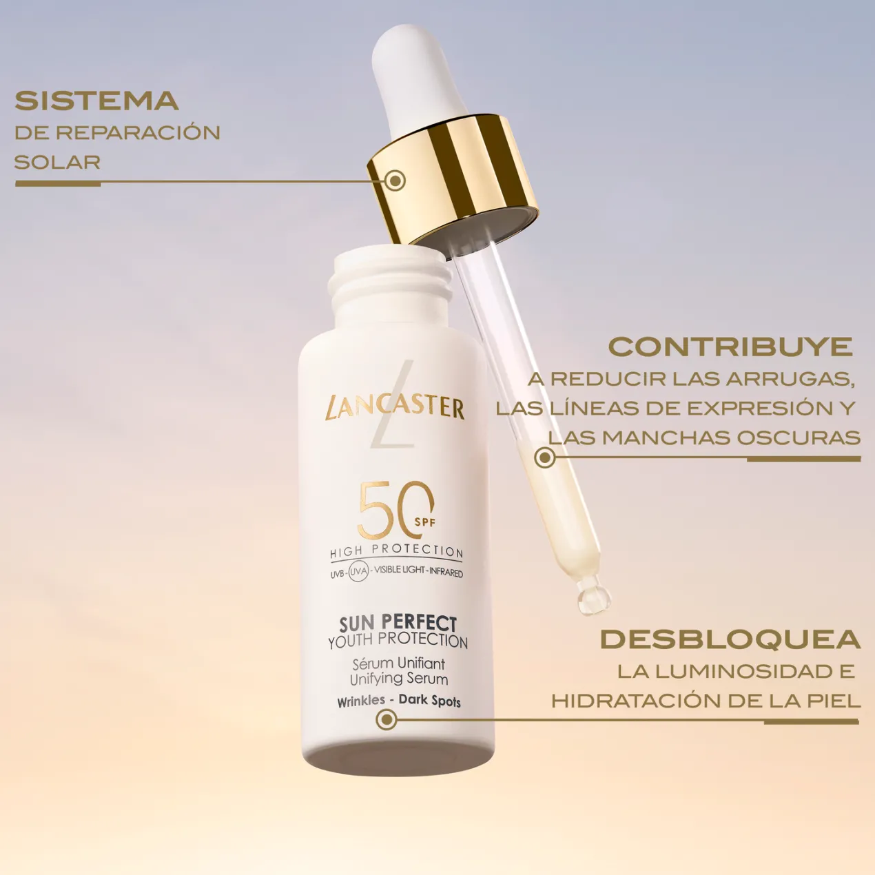 Sun Perfect SPF50 Sérum Facial Antiedad