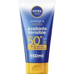 SUN Protege & Hidrata Loción Solar Acabado Invisible SPF50+