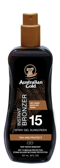 Sunscreen Spray Gel Bronzer