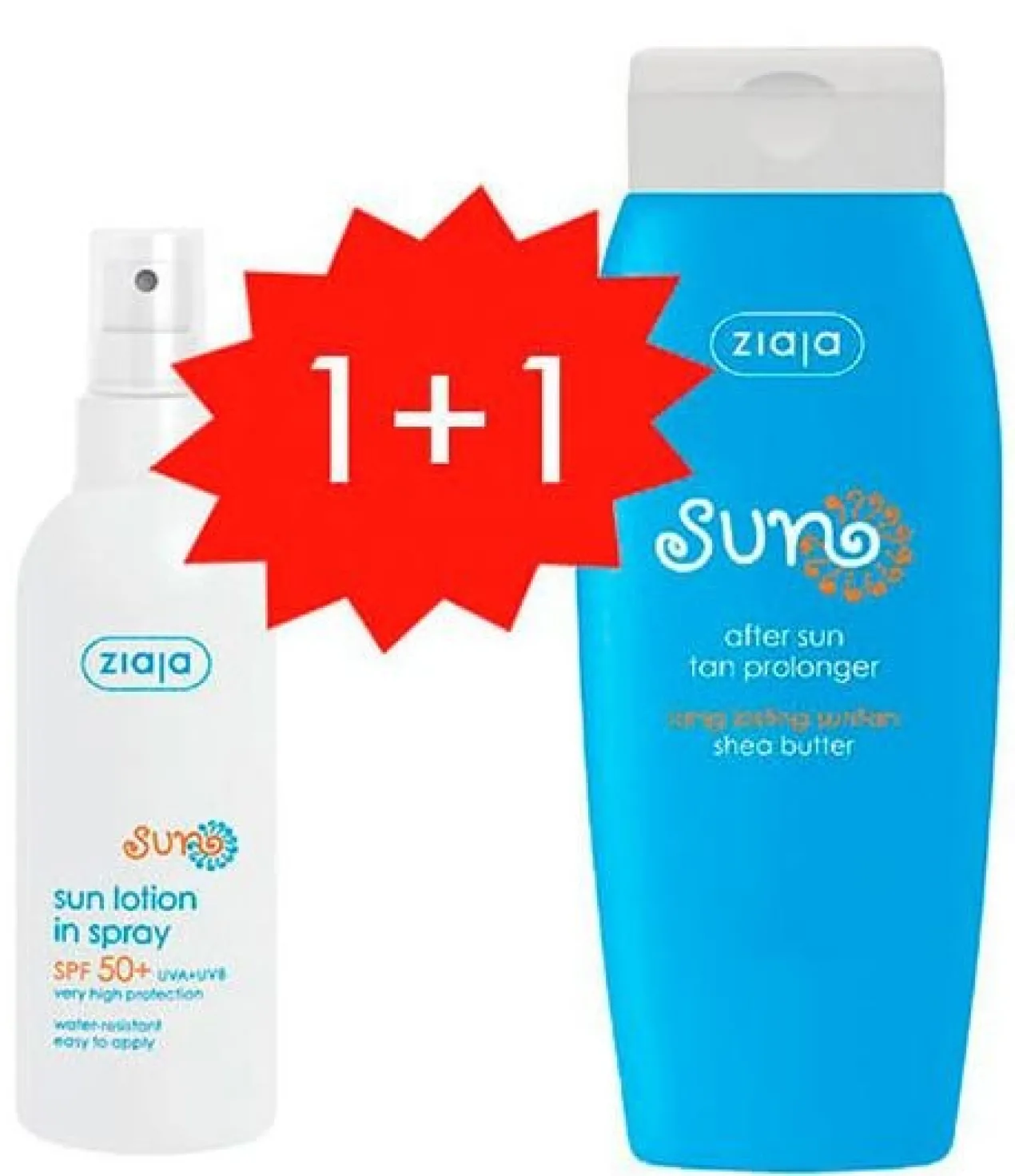 Sun Set Protector Solar Hidratante SPF 50 + After Sun Prolongador del Bronceado