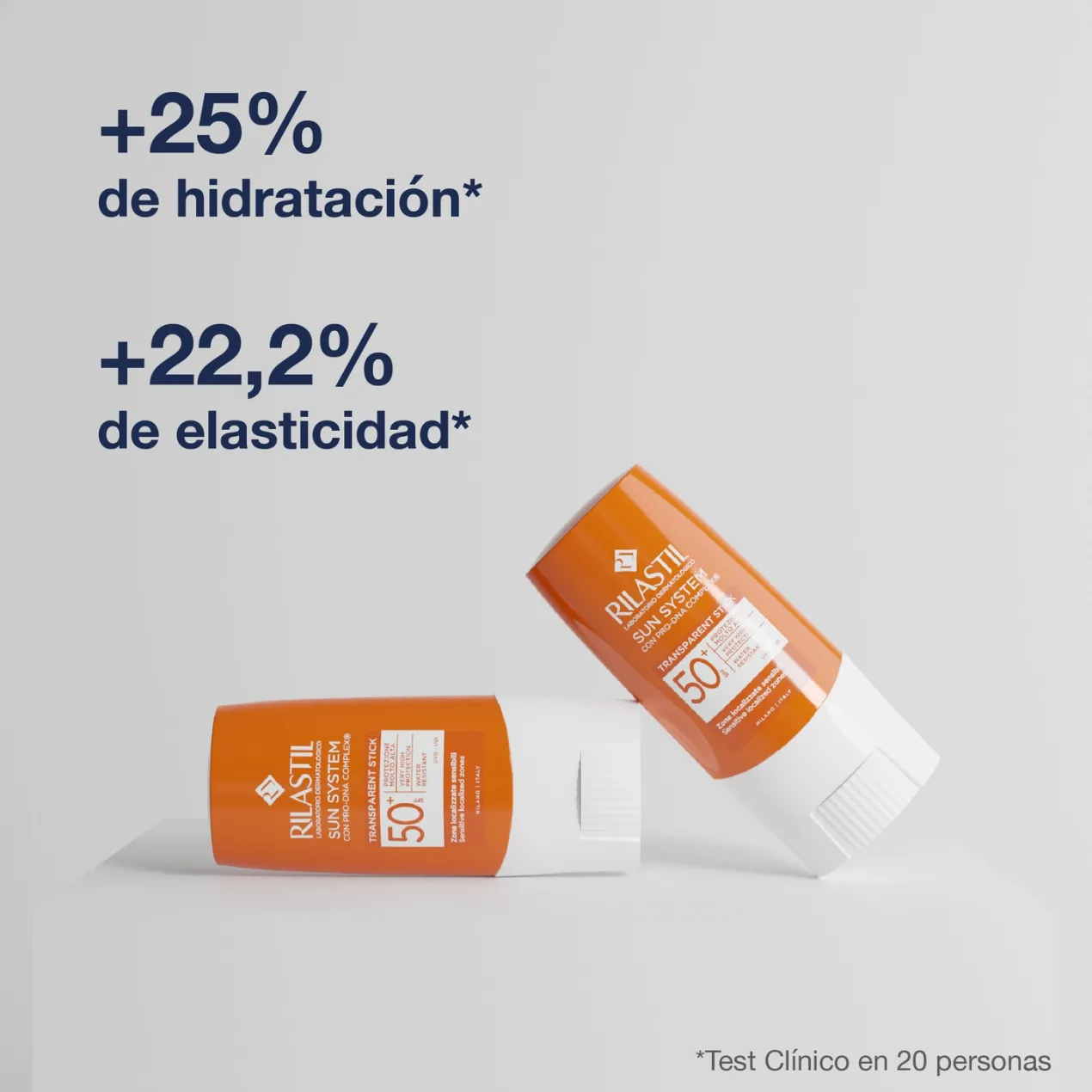 Sun System Stick Transparente Protector Solar