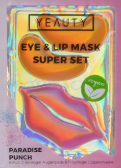 Super Set Mascarilla para Ojos y Labios Paradise Punch