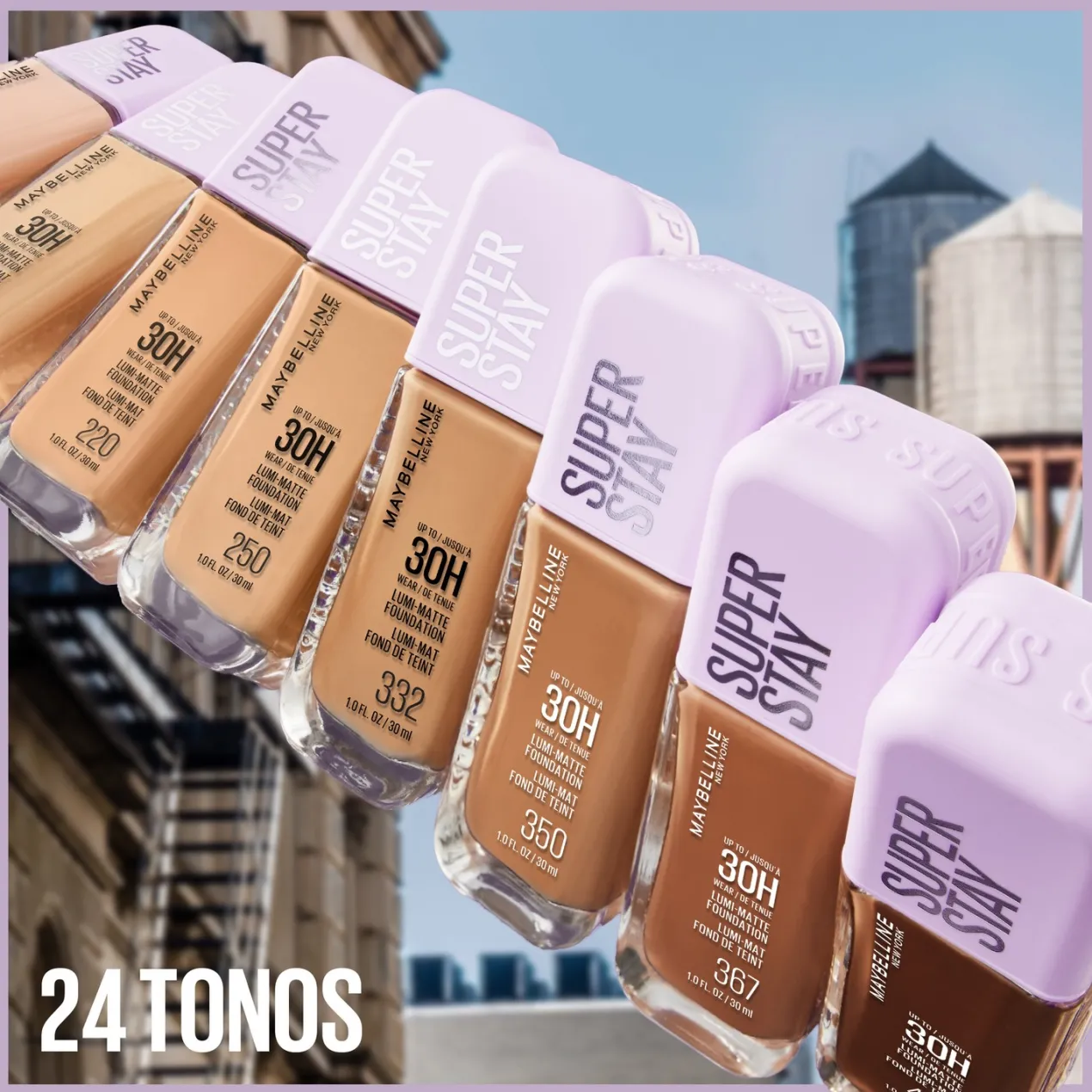Superstay Lumi Mate Foundation 30H Base de Maquillaje