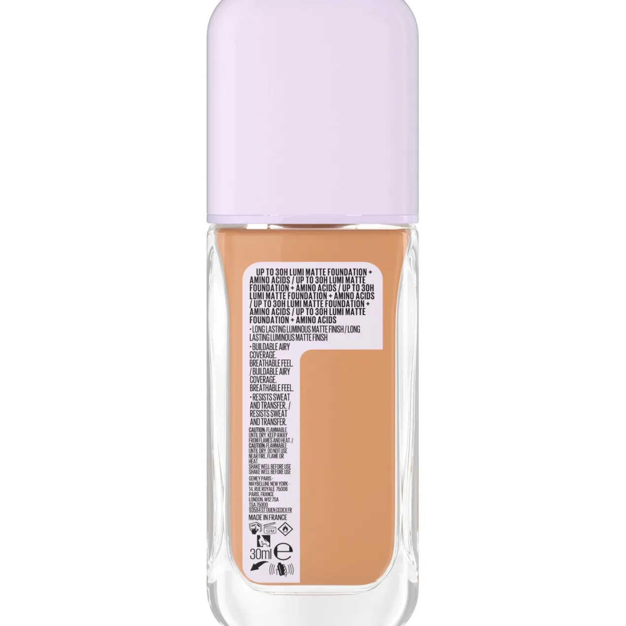 Superstay Lumi Mate Foundation 30H Base de Maquillaje