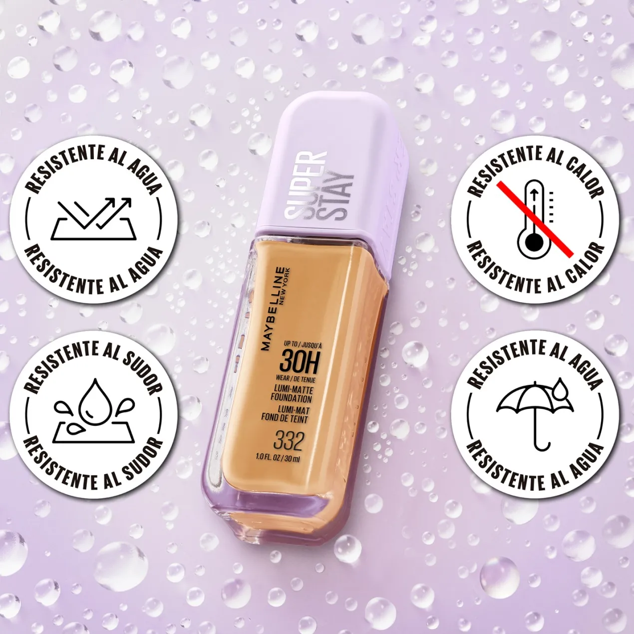 Superstay Lumi Mate Foundation 30H Base de Maquillaje