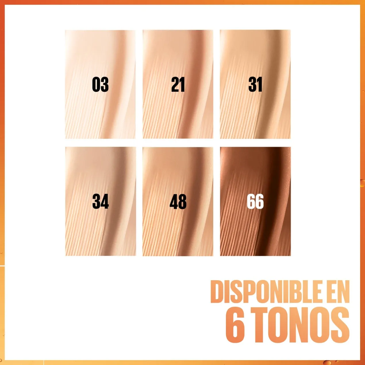 SuperStay Skin Tint + Vitamina C 24h base de Maquillaje