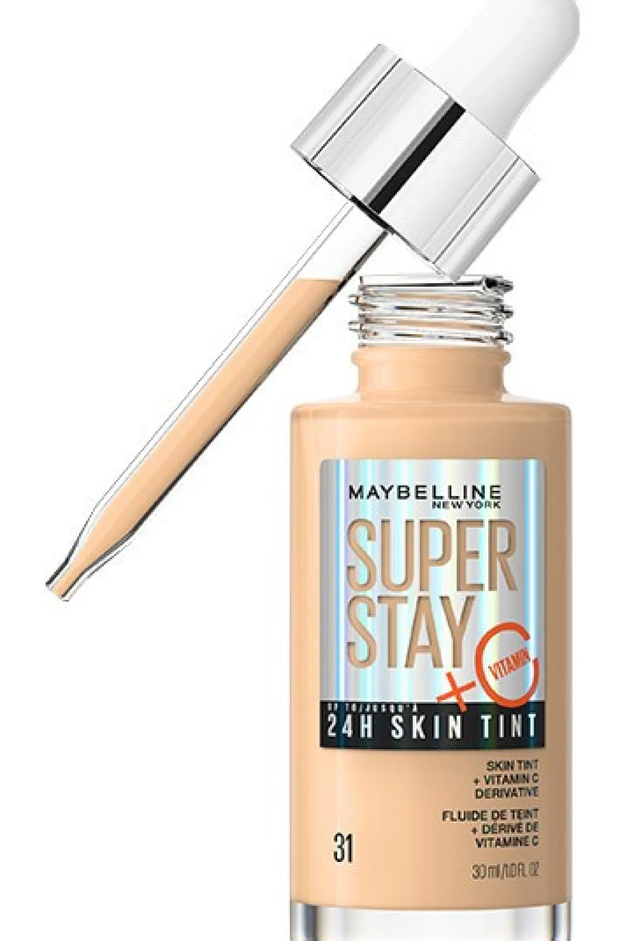 SuperStay Skin Tint + Vitamina C 24h base de Maquillaje
