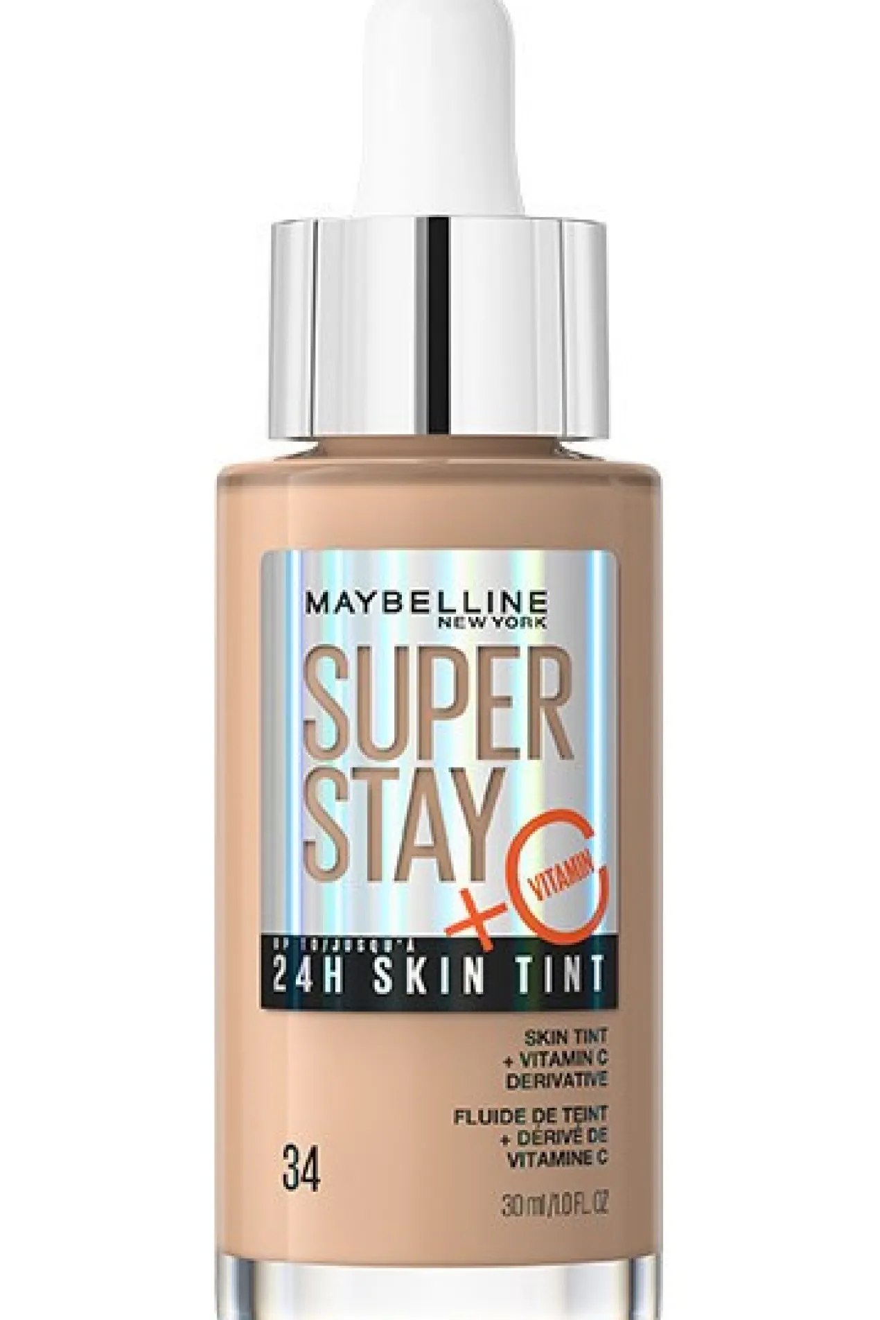 SuperStay Skin Tint + Vitamina C 24h base de Maquillaje