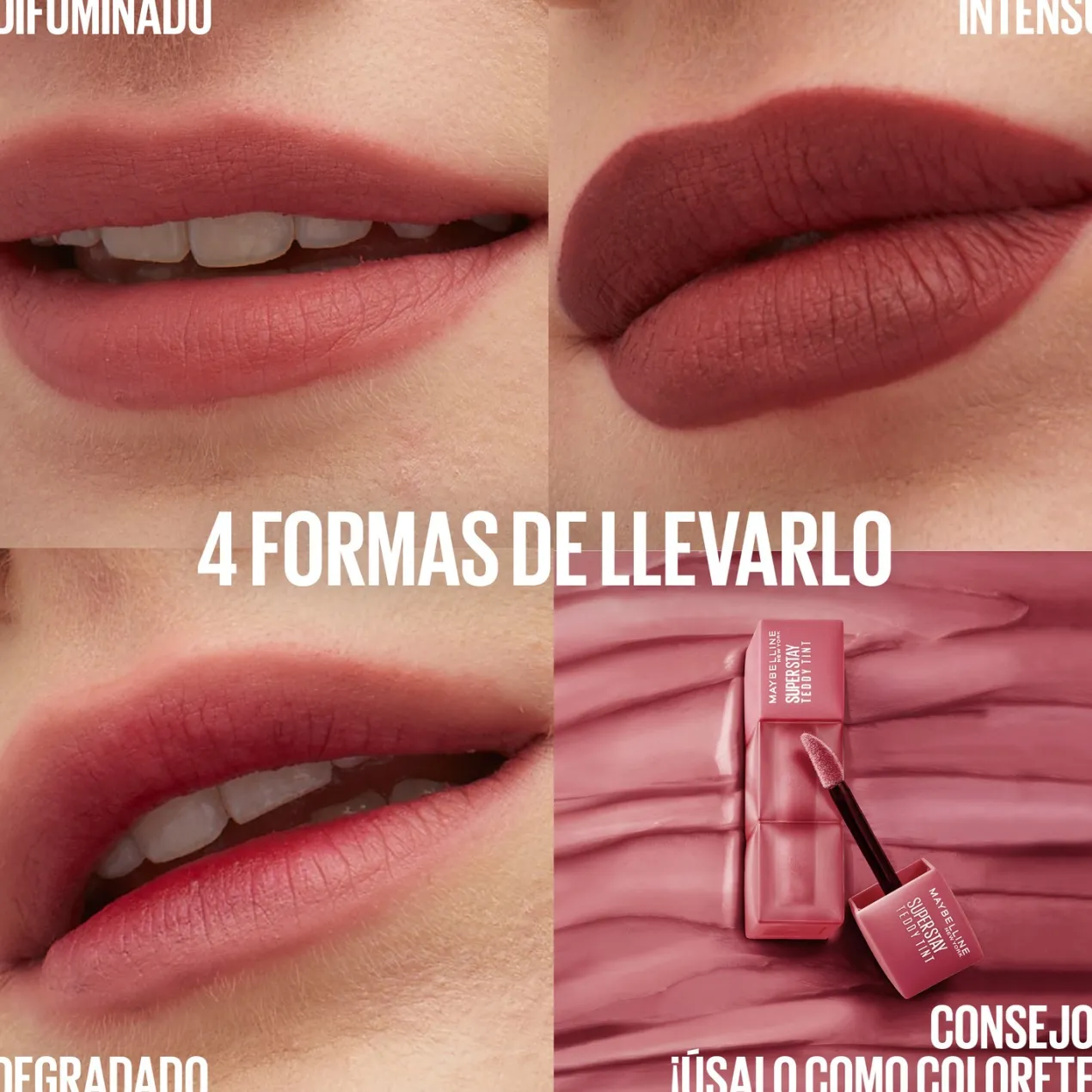 Super Stay Teddy Tint Labial Líquido