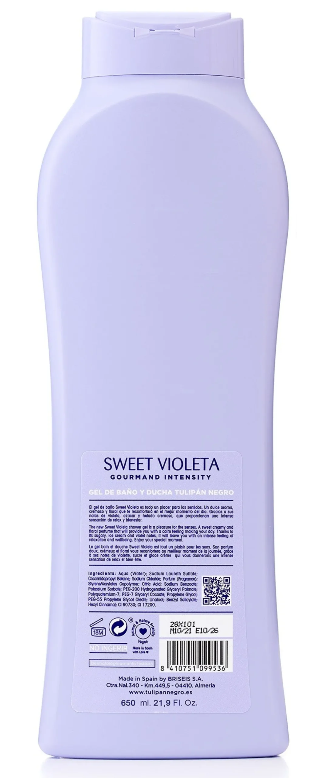 Sweet Violeta Gel de Baño y Ducha
