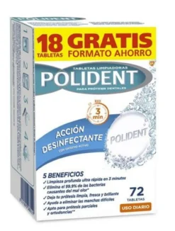 Tabletas Limpiadoras para Prótesis Dentales