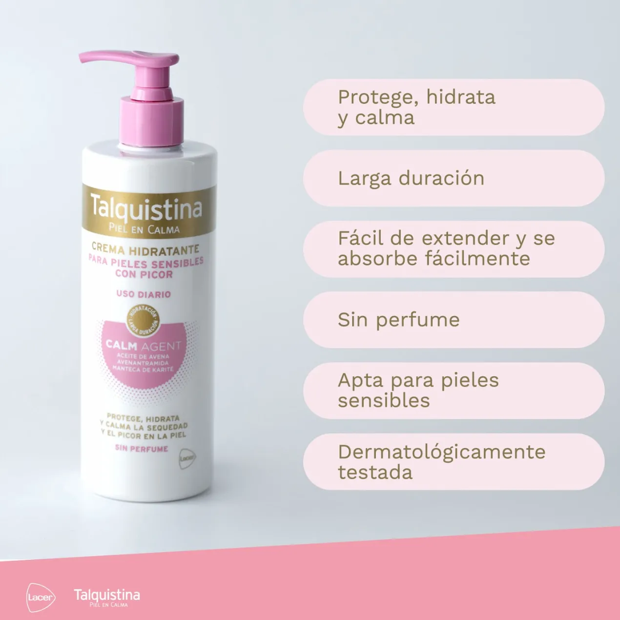 Talquistina Piel en Calma Crema Hidratante