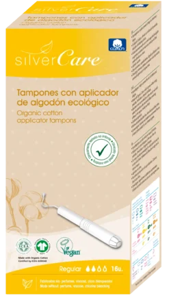 Tampón de Algodón Bio Regular con Aplicador