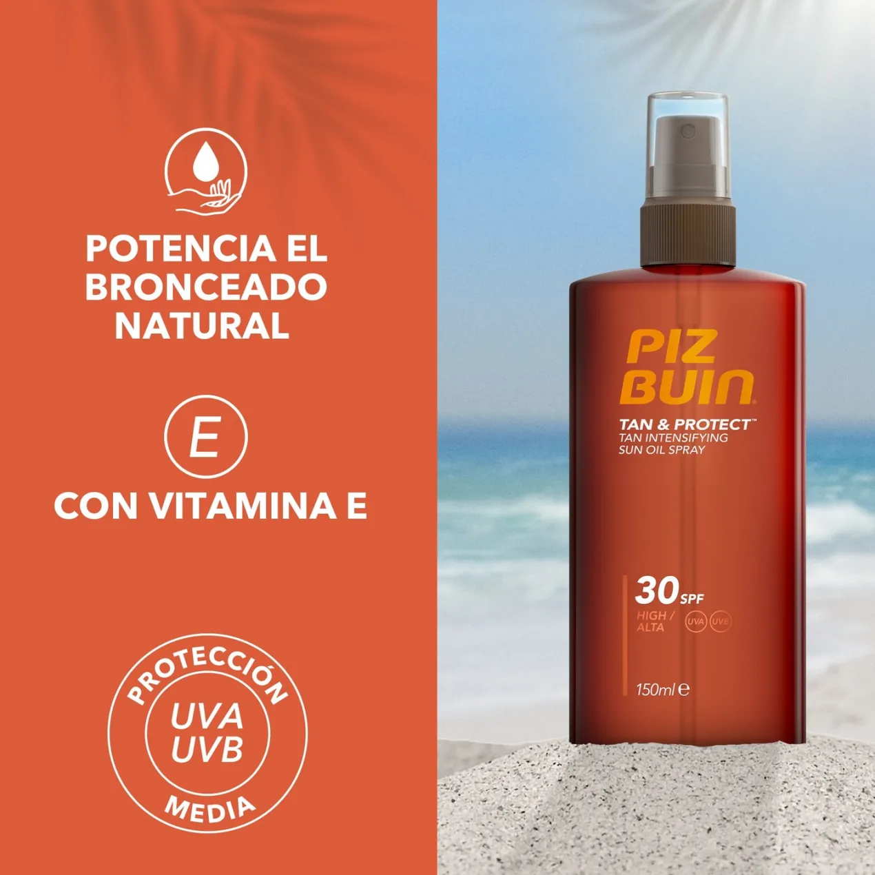 Tan & Protect Aceite Intensificador del Bronceado