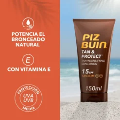 Tan & Protect Loción Protección Solar + Intensificadora del Bronceado