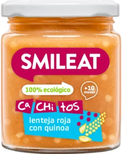 Tarrito Cachitos Lenteja Roja con Quinoa +10M