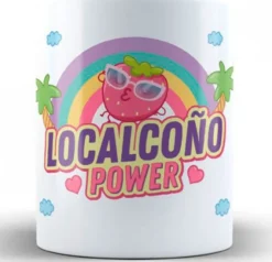 Taza Localcoño Power Fresa