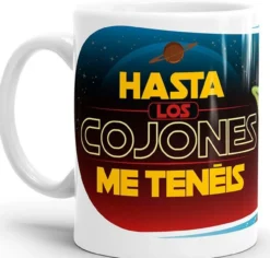 Taza Me Tenéis Hasta los Cojones
