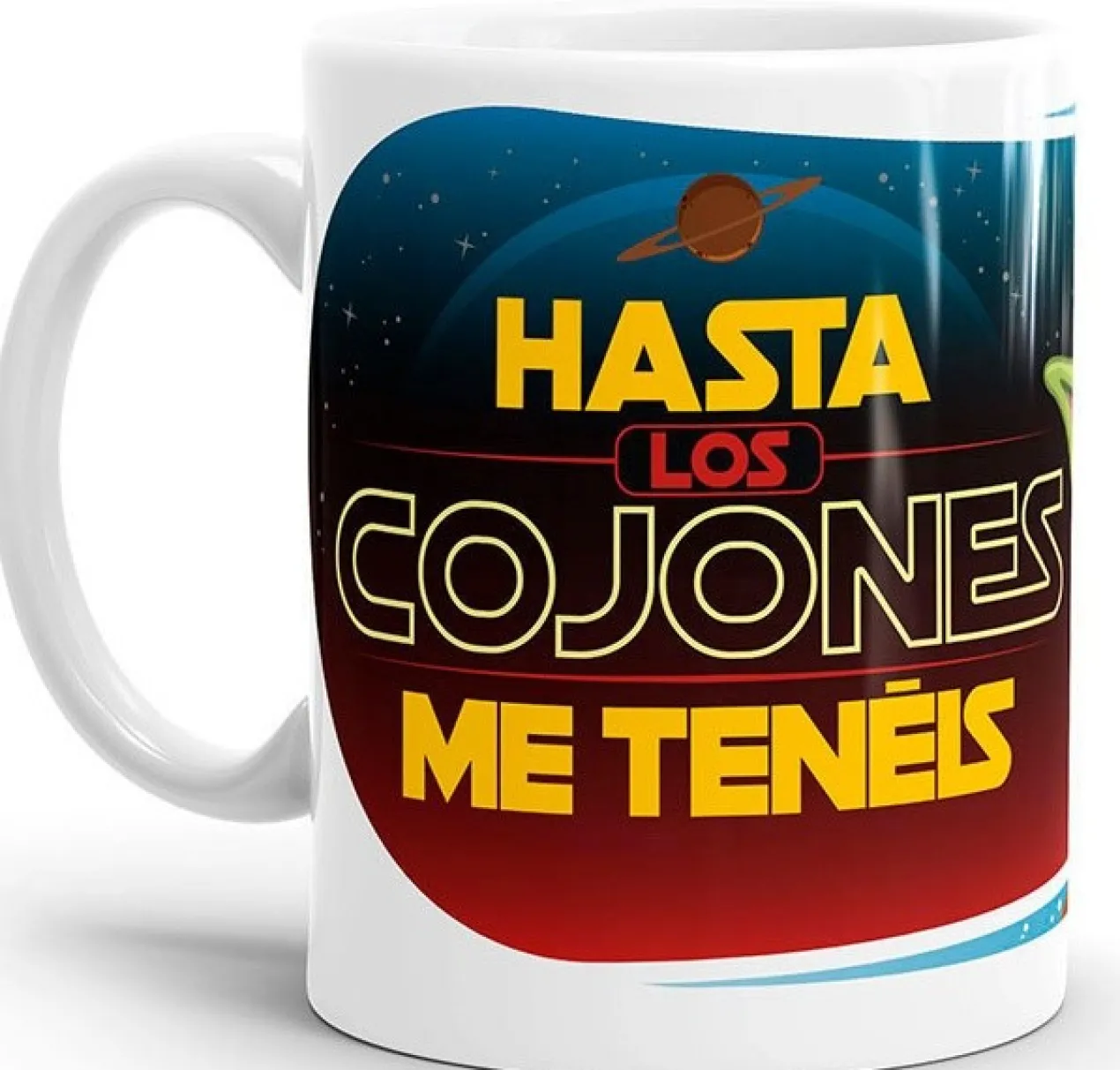 Taza Me Tenéis Hasta los Cojones