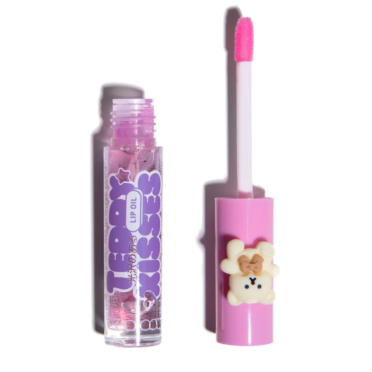 Teddy Kisses Lip Oil Cherry Plum + PH Aceite Voluminizador de Labios