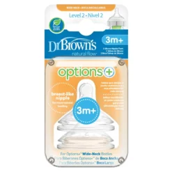 Tetina Options+ Nivel 2 Boca Ancha +3 Meses
