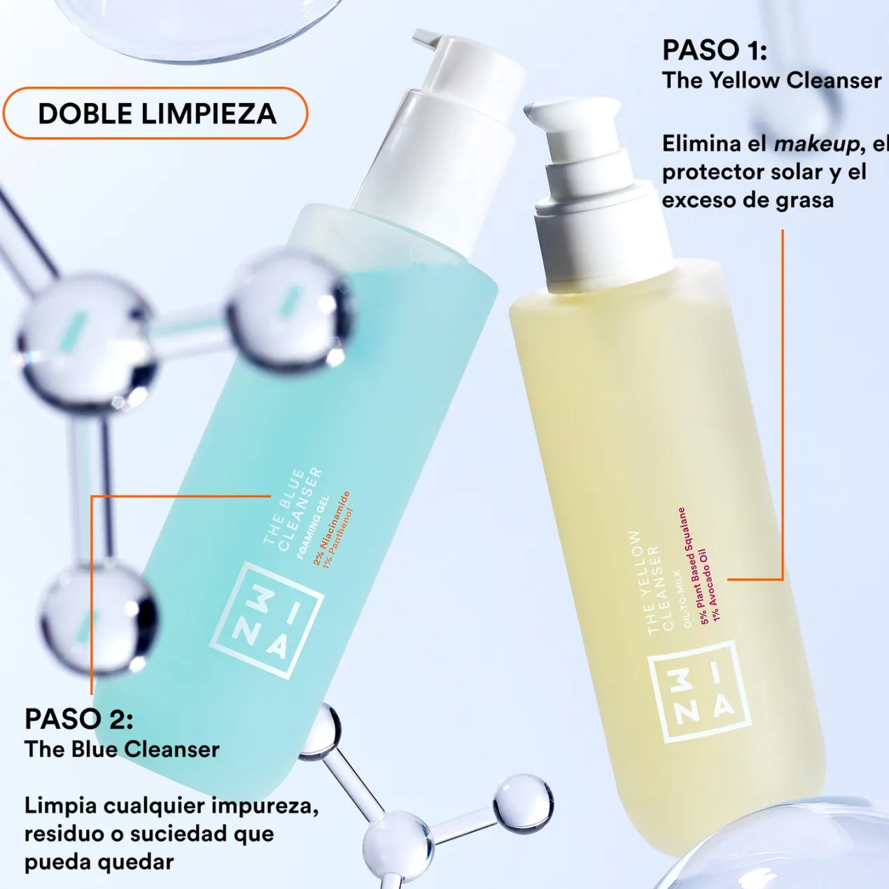 The Blue Cleanser Gel Limpiador