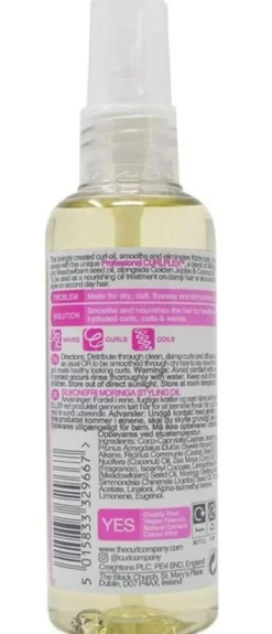 The Curl Company Aceite para Rizos con Aceite de Moringa