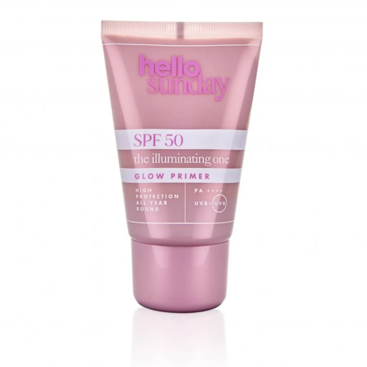 The Illuminating One Prebase SPF 50 efecto glow con ácido hialurónico
