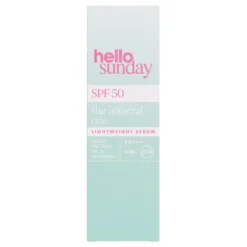 The Mineral One SPF 50 Sérum Hidratante con Ácido Hialurónico