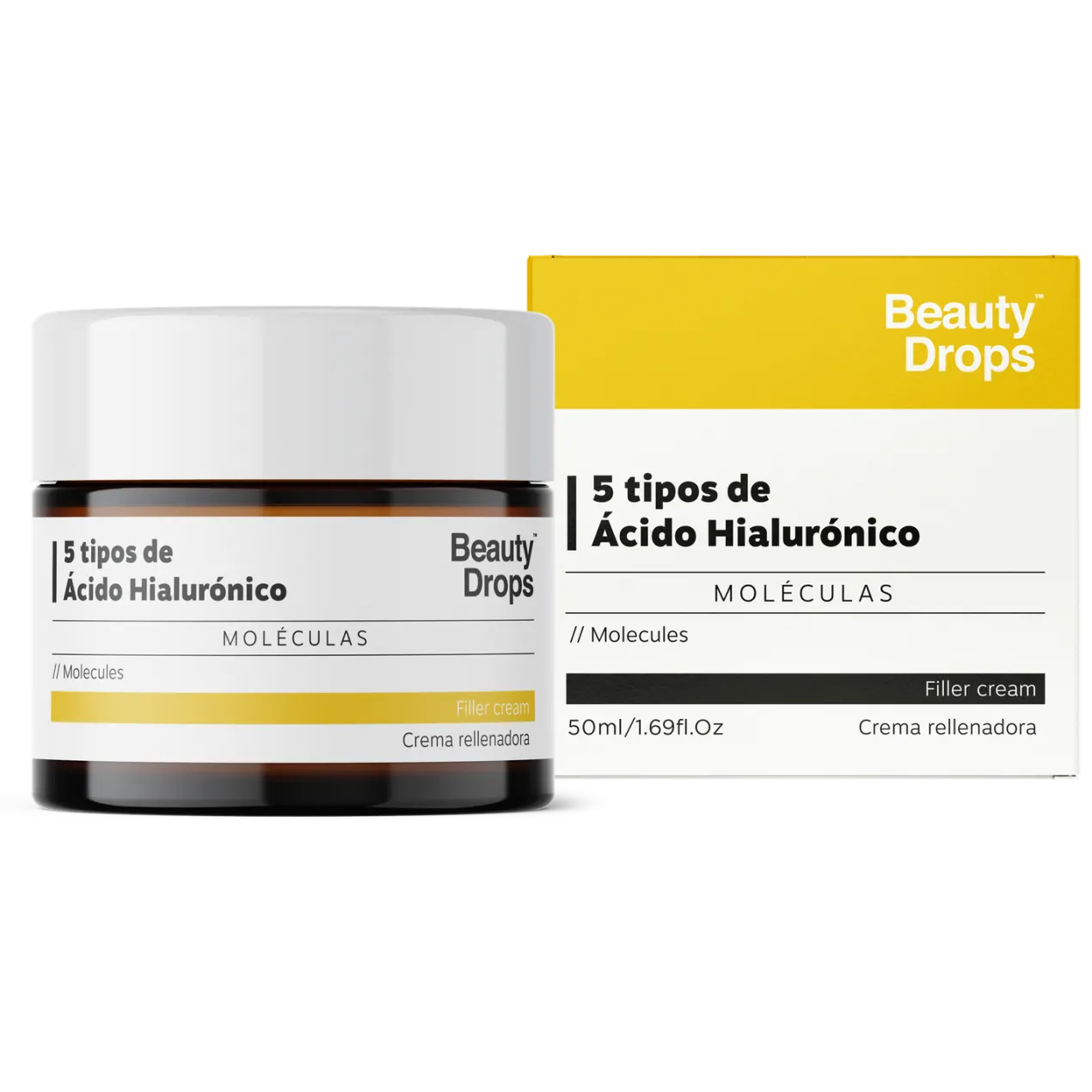 5 tipos de Ácido Hialurónico Crema Rellenadora