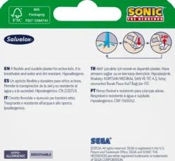 Tiritas Infantiles Sonic