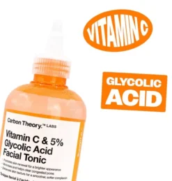 Tónico Facial con 5% de Ácido Glicólico y Vitamina C