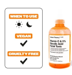 Tónico Facial con 5% de Ácido Glicólico y Vitamina C