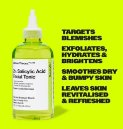 Tónico Facial con 2% de Ácido Salicílico