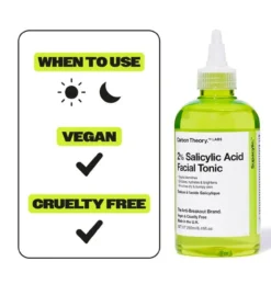 Tónico Facial con 2% de Ácido Salicílico