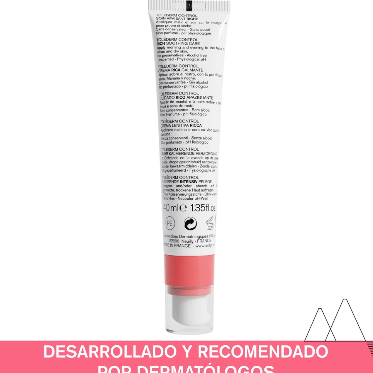 Tolederm Control Crema Rica Calmante