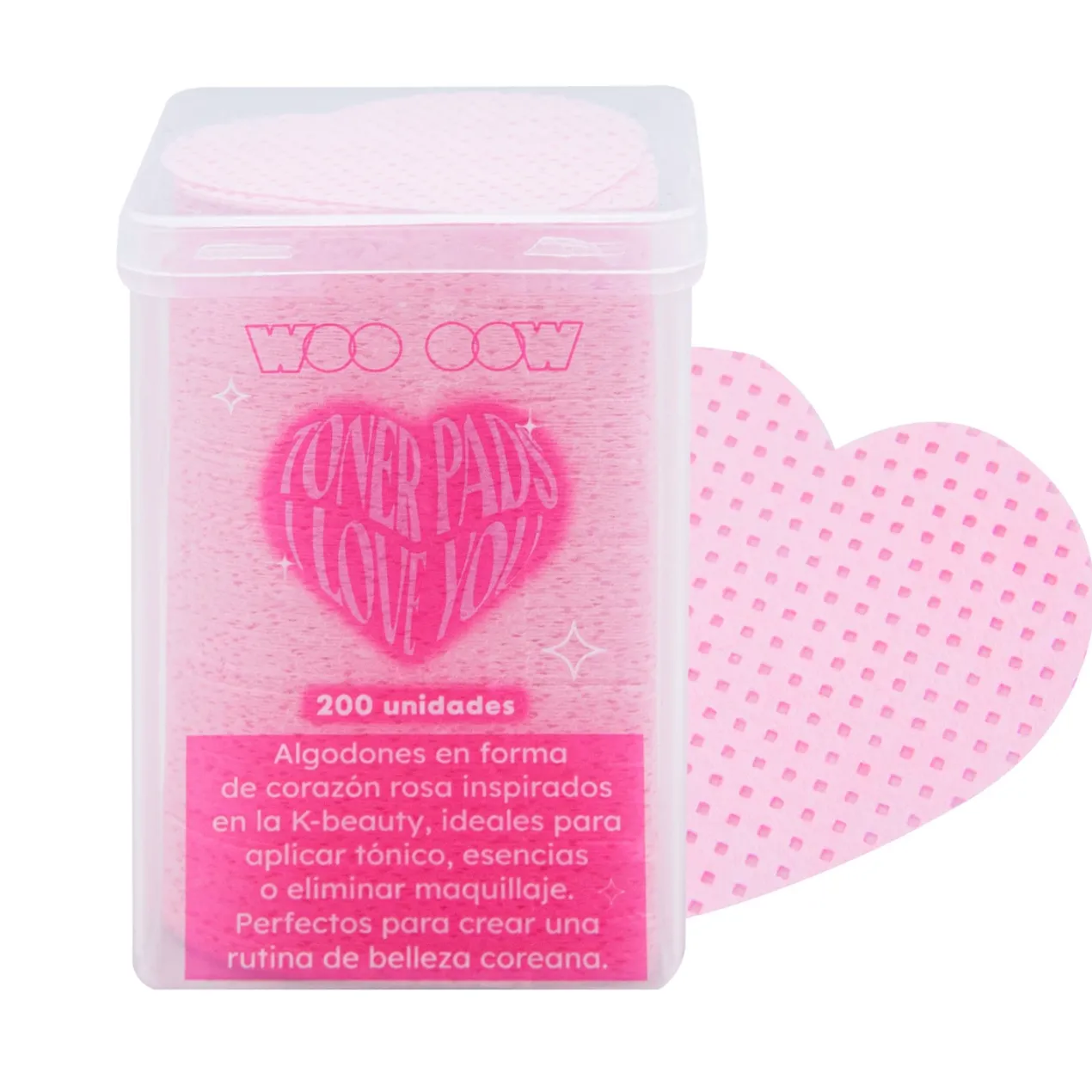 Toner Pads I Love You Algodones Desmaquillantes