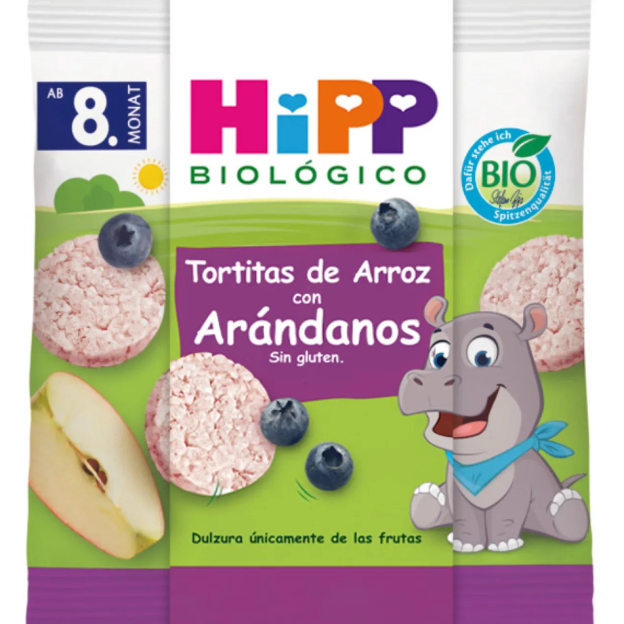 Toritas de Arroz con Arándanos +8 meses