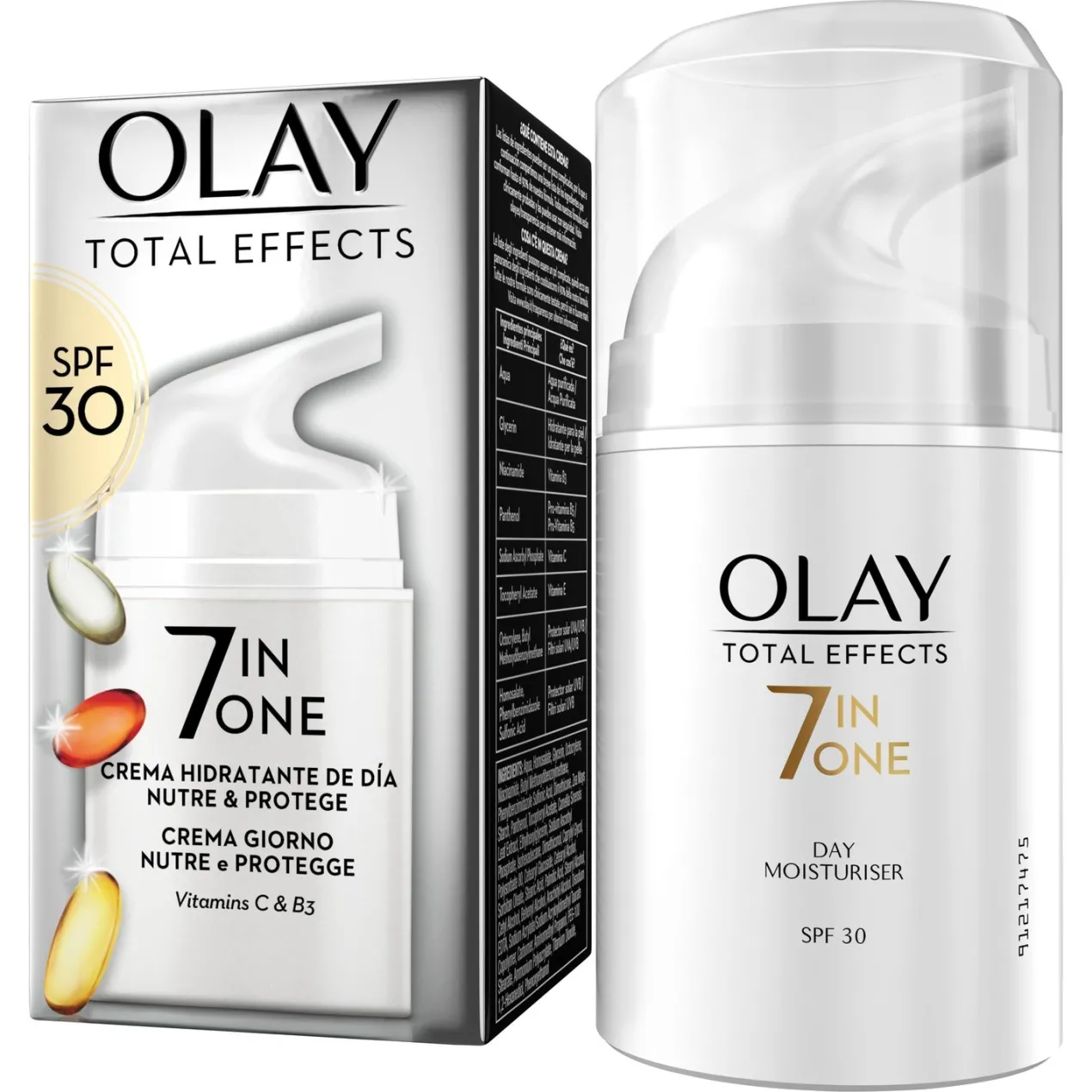 Total Effects Crema Anti-Edad Hidratante SPF30