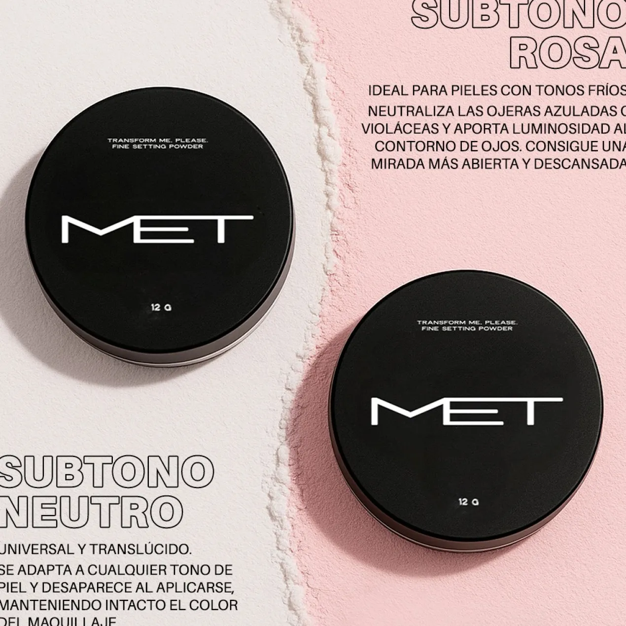 Transform Me Please Setting Powder Polvos Fijadores