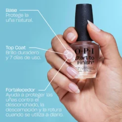 Tratamientos de Uñas Start to Finish 3in1
