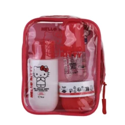Travel Set Hello Kitty Travel Case Sunny Paradise Crema + Bruma + Gel