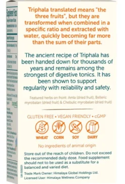 Triphala Organic Cápsulas