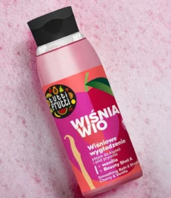 Tutti Frutti Aceite Suavizante para Baño y Ducha con Cereza y Vainilla + Beauty Shot A