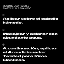 Twisted Champú Hidratante Profesional con Control del Encrespamiento