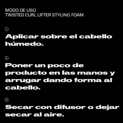 Twisted Curl Lifter Espuma de Styling