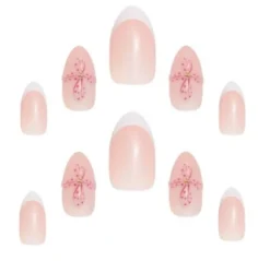Uñas Postizas 3D Gel Finish Orchid Bloom