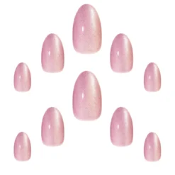 Uñas Postizas Fairy Tale Cat Eye Short Almond
