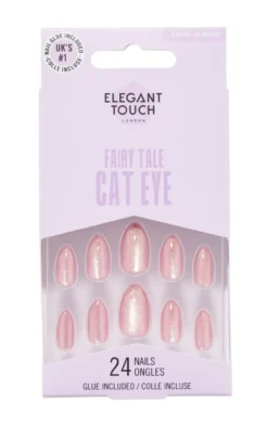 Uñas Postizas Fairy Tale Cat Eye Short Almond